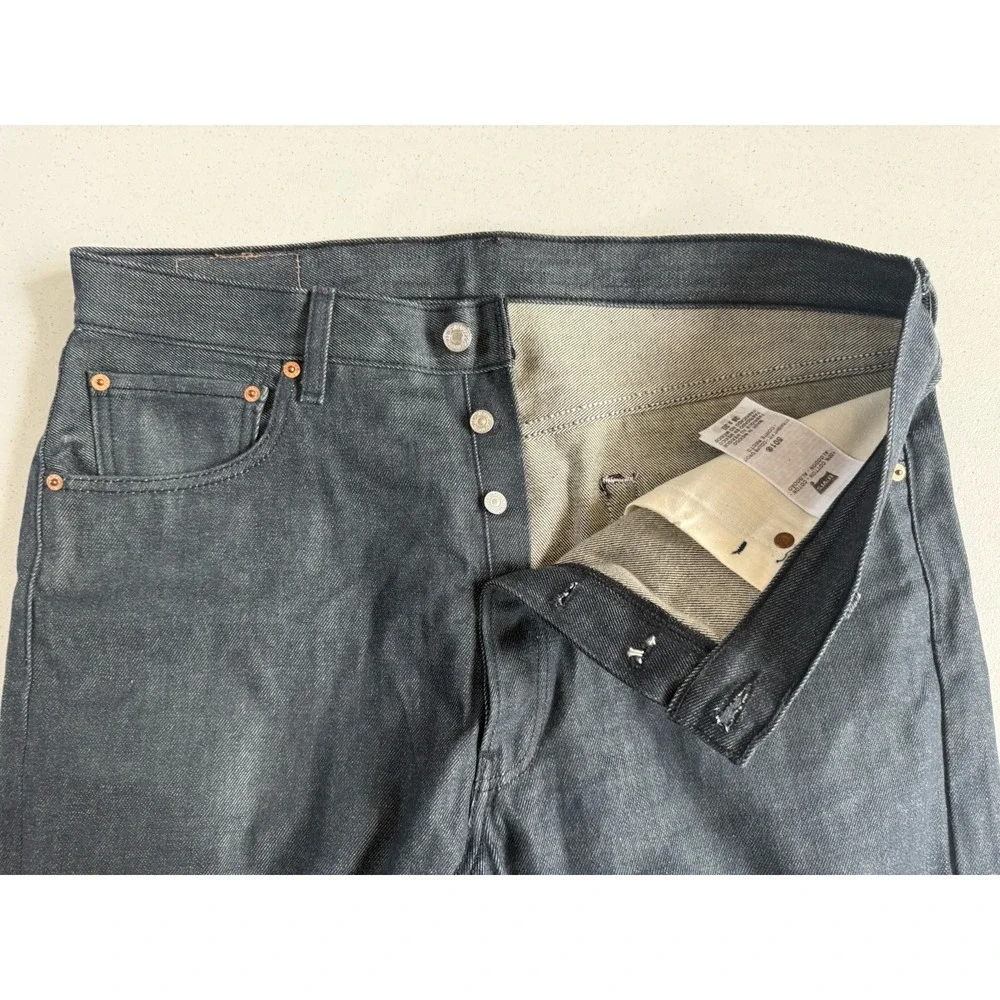 Levis 501 Original Jeans Mens FITS 36x30 Blue Button Fly NWOT